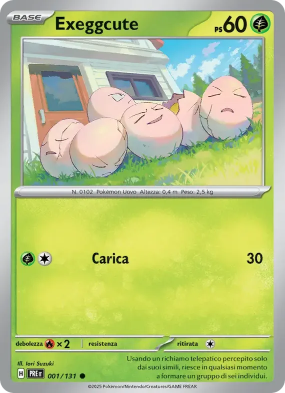 Exeggcute 1 – Evoluzioni Prismatiche