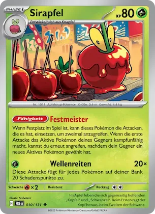 Sirapfel Nr. 10 – Prismatic Evolutions
