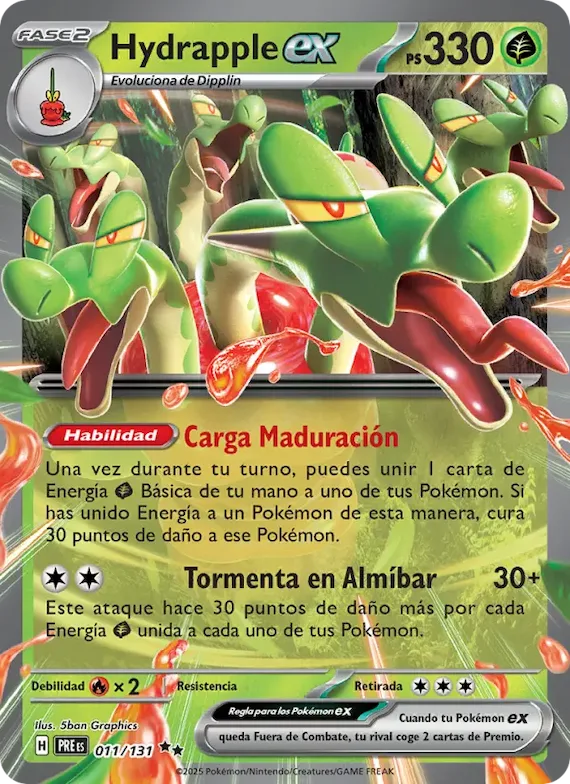 Hydrapple ex 11 – Evoluciones Prismáticas