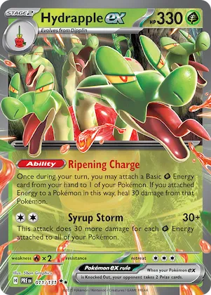 Hydrapple ex #11 – Prismatic Evolutions
