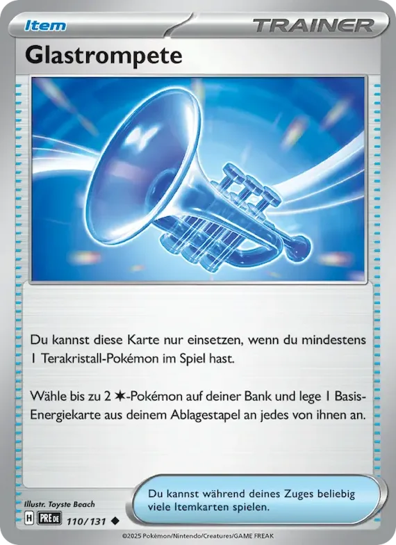 Glastrompete 110 – Prismatische Entwicklungen