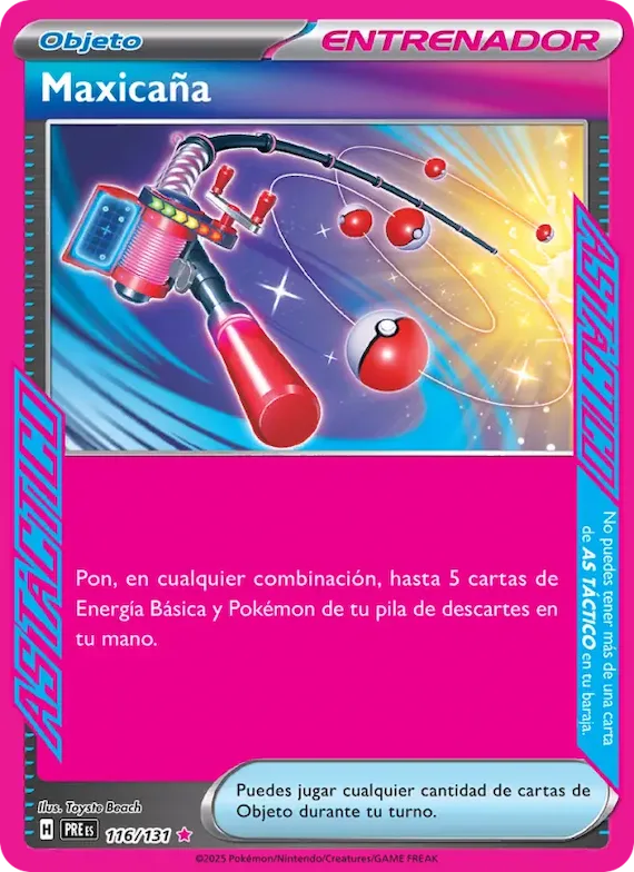 Maxicaña 116 – Evoluciones Prismáticas