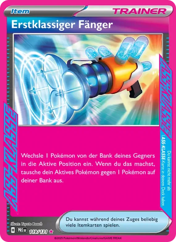 Erstklassiger Fänger 119 – Prismatische Entwicklungen
