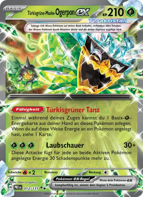 Türkisgrüne-Maske-Ogerpon-ex 12 – Prismatische Entwicklungen