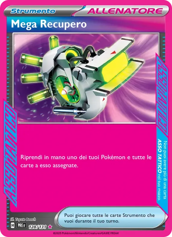 Mega Recupero 128 – Evoluzioni Prismatiche