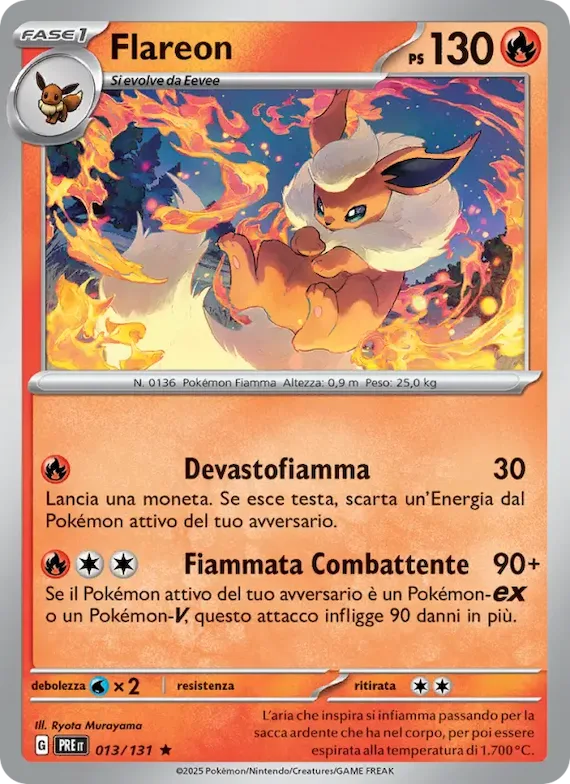Flareon 13 – Evoluzioni Prismatiche