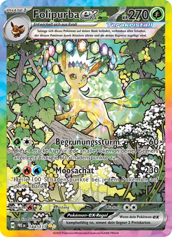 Folipurba-ex 144 – Prismatische Entwicklungen