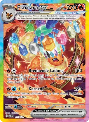 Flamara-ex Nr. 146 – Prismatic Evolutions