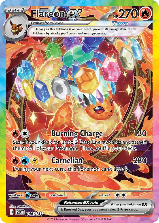 Flareon ex #146 – Prismatic Evolutions