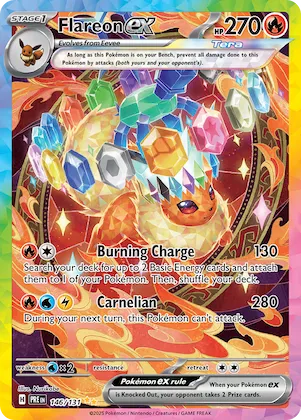 Flareon ex #146 – Prismatic Evolutions