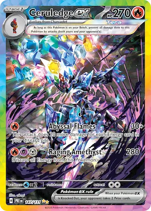 Ceruledge ex #147 – Prismatic Evolutions