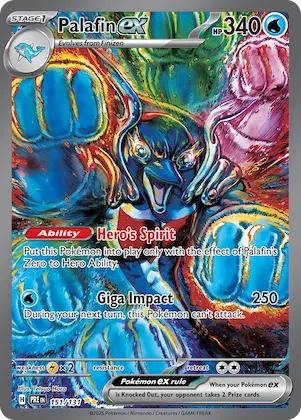 Palafin ex #151 – Prismatic Evolutions