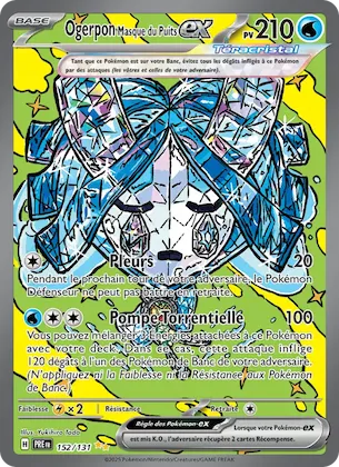 Ogerpon Masque du Puits-ex n° 152 – Évolutions Prismatiques