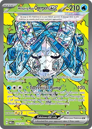 Wellspring Mask Ogerpon ex #152 – Prismatic Evolutions