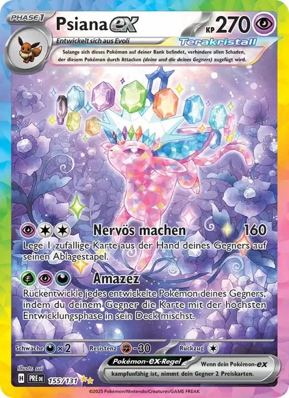 Psiana-ex 155 – Prismatische Entwicklungen