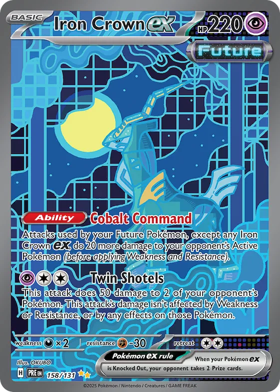 Iron Crown ex #158 – Prismatic Evolutions