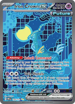 Iron Crown ex #158 – Prismatic Evolutions