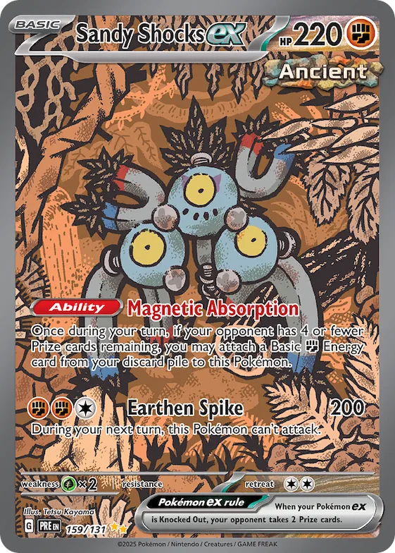 Sandy Shocks ex #159 – Prismatic Evolutions