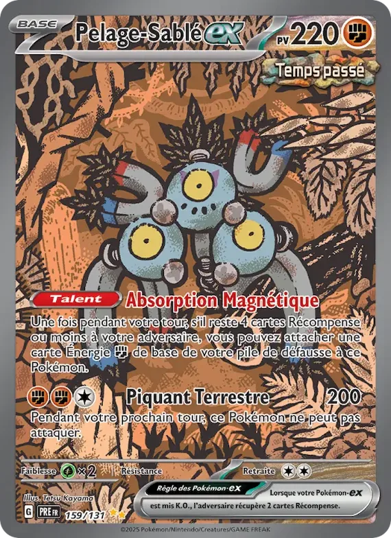 Pelage-Sablé-ex 159 – Évolutions Prismatiques