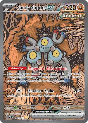 Sandy Shocks ex #159 – Prismatic Evolutions
