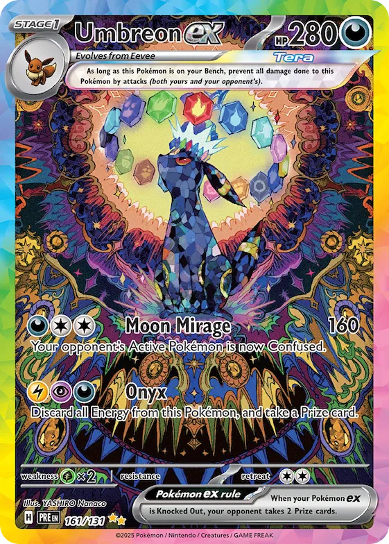 Umbreon ex #161 – Prismatic Evolutions