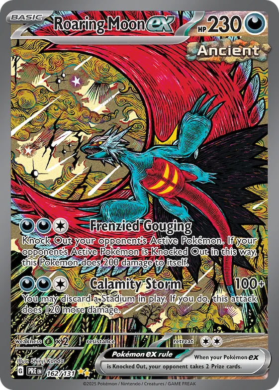 Roaring Moon ex #162 – Prismatic Evolutions