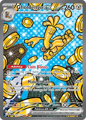 Gholdengo ex #164 – Prismatic Evolutions