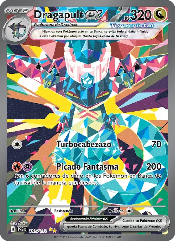 Dragapult ex 165 – Evoluciones Prismáticas