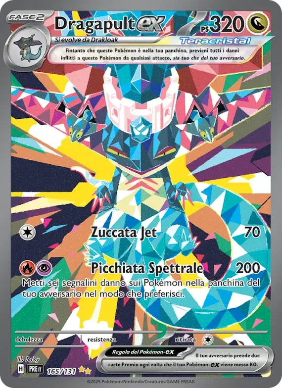 Dragapult-ex 165 – Evoluzioni Prismatiche