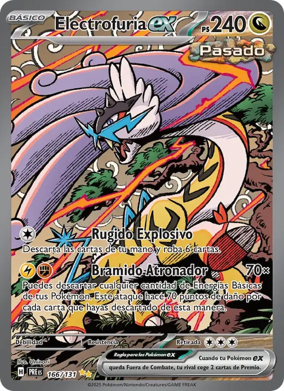Electrofuria ex 166 – Evoluciones Prismáticas