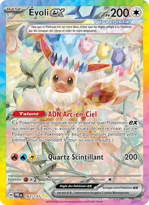 Évoli-ex 167 – Évolutions Prismatiques
