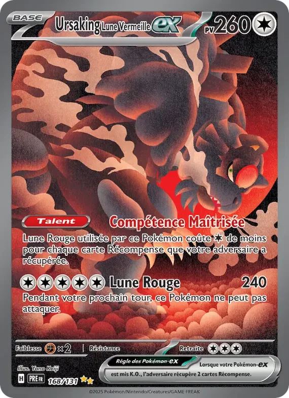 Ursaking Lune Vermeille-ex 168 – Évolutions Prismatiques