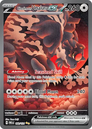 Bloodmoon Ursaluna ex #168 – Prismatic Evolutions