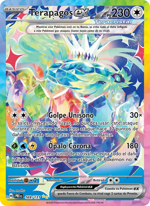 Terapagos ex 169 – Evoluciones Prismáticas
