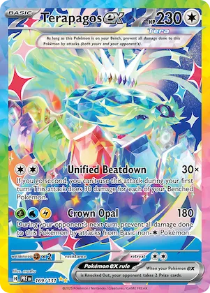 Terapagos ex #169 – Prismatic Evolutions
