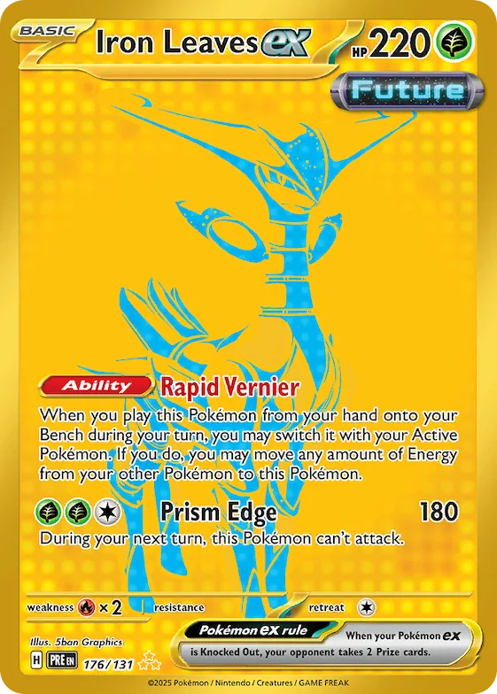 Iron Leaves ex #176 – Prismatic Evolutions