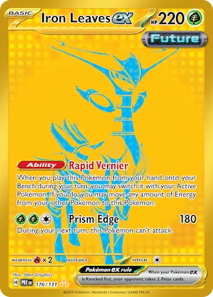 Iron Leaves ex #176 – Prismatic Evolutions