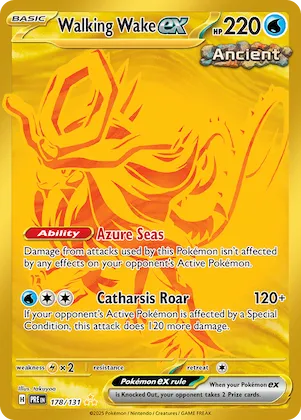 Walking Wake ex #178 – Prismatic Evolutions