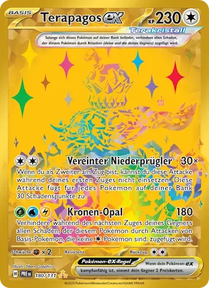 Terapagos-ex Nr. 180 – Prismatic Evolutions