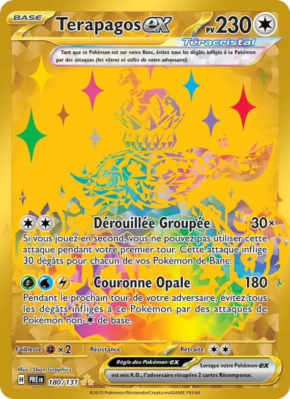 Terapagos-ex 180 – Évolutions Prismatiques