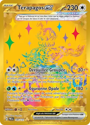Terapagos-ex n° 180 – Évolutions Prismatiques