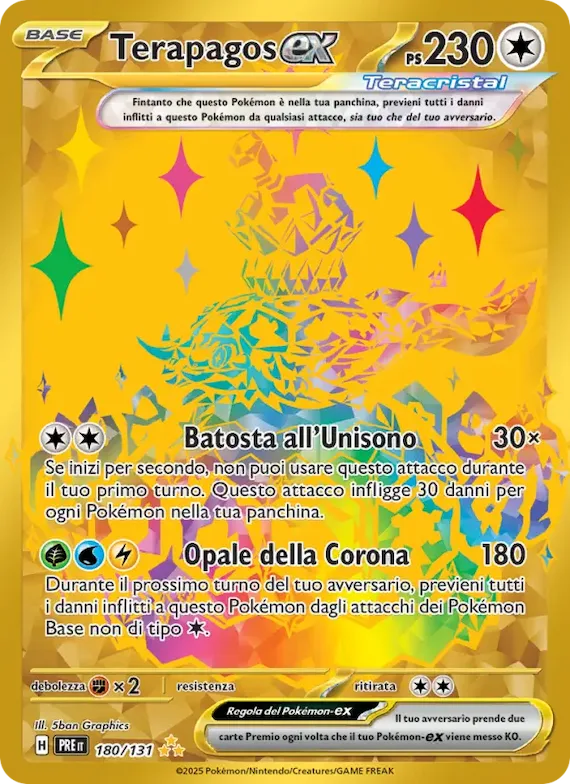 Terapagos-ex 180 – Evoluzioni Prismatiche