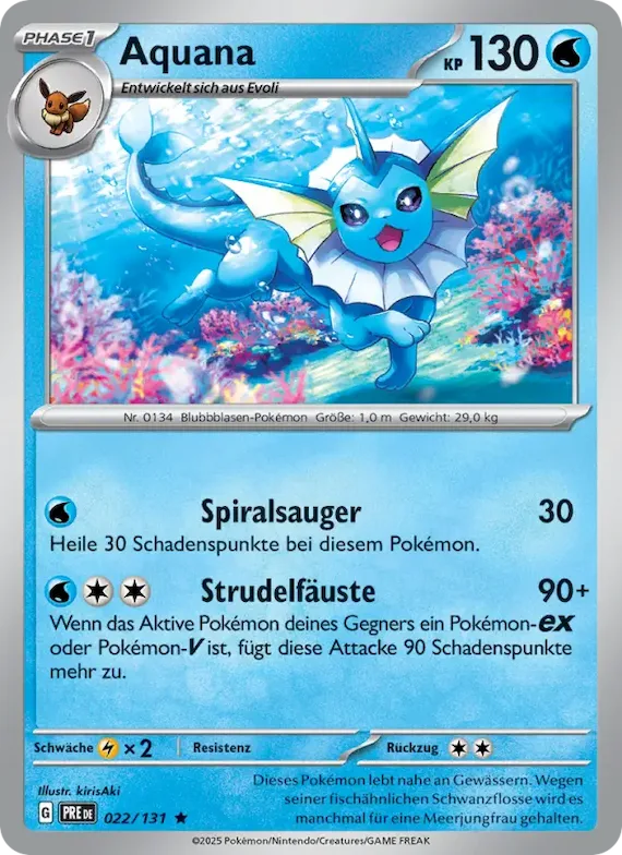 Aquana 22 – Prismatische Entwicklungen