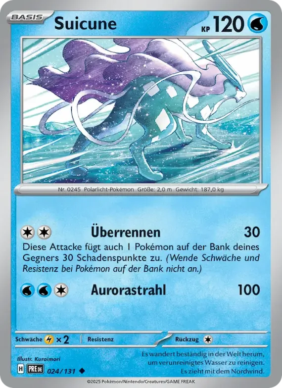 Suicune 24 – Prismatische Entwicklungen