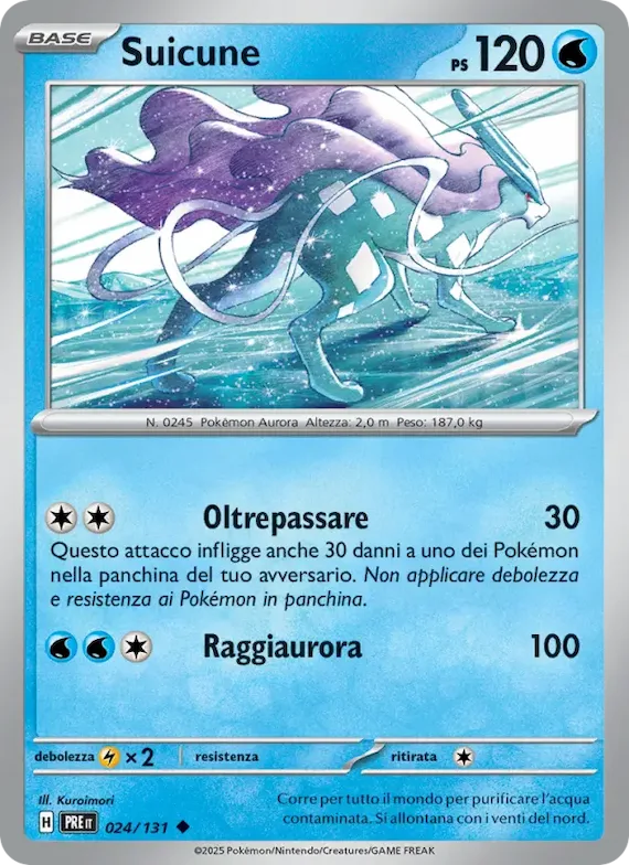 Suicune 24 – Evoluzioni Prismatiche