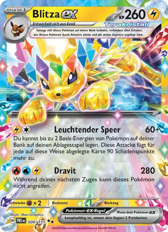 Blitza-ex 30 – Prismatische Entwicklungen