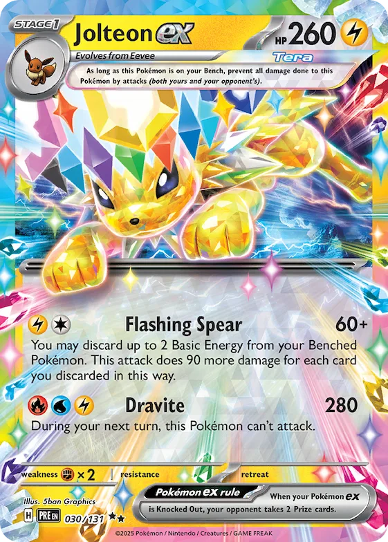 Jolteon ex #30 – Prismatic Evolutions