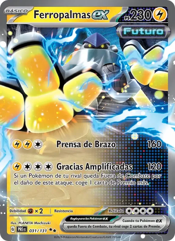 Ferropalmas ex 31 – Evoluciones Prismáticas
