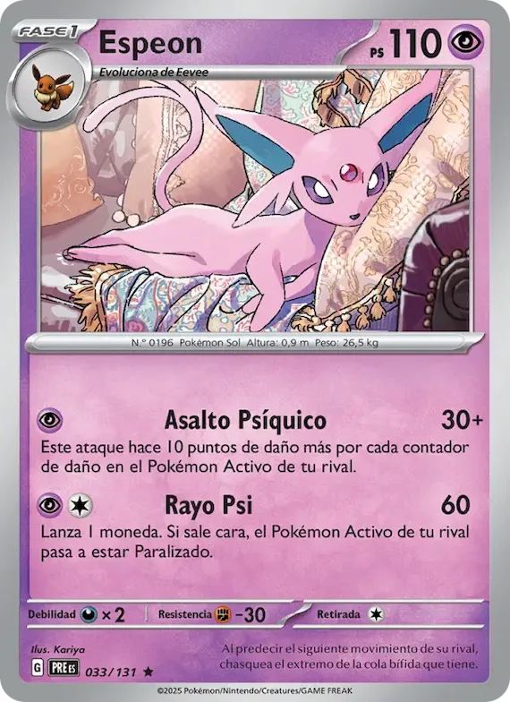 Espeon 33 – Evoluciones Prismáticas