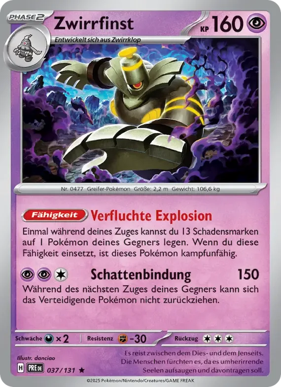 Zwirrfinst 37 – Prismatische Entwicklungen